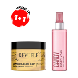 Gold Shimmering Body Jelly + ESCENTUALS Body Mist Candy