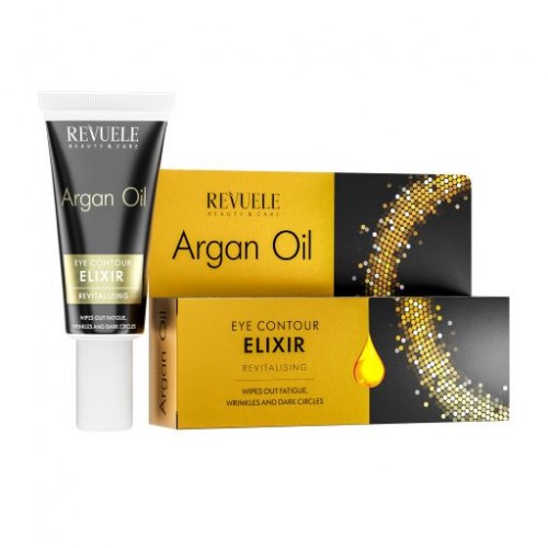 Eye Contour Elixir REVUELE Argan Oil Revitalizing 25ml