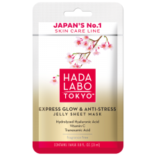 Hada Labo Premium Express Glow & Anti-Stress Jelly Sheet Mask 23ml