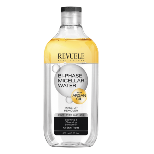 BI-PHASE MICELLAR WATER with ARGAN OIL MAKE UP REMOVER 300ml