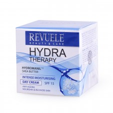 Дневна крема за интензивна хидратација на кожата на лицето REVUELE Hydra Therapy 50ml