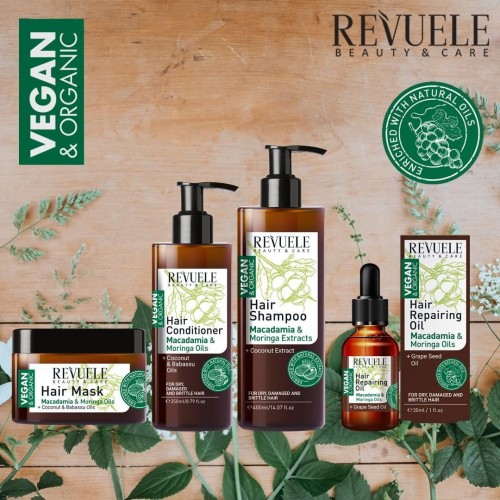 Vegan & Organic Hair Repairing Oil 