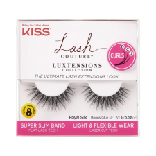 KISS LASH COUTURE LuXtension Royal Silk - Трепки + лепило