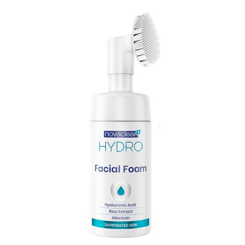 NOVACLEAR HYDRO Facial Foam - Пена со хијалуронска киселина, оризов екстракт и алантоин