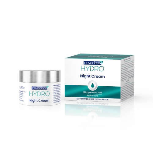 NOVACLEAR HYDRO Night Cream - Моќен хидратантен ноќен крем за лице
