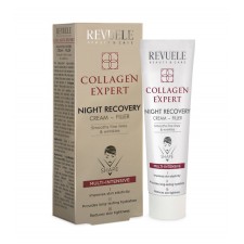 Collagen Expert Face Night Cream - Filler Multi-Intensive-Smooths Fine Lines&Wrinkles