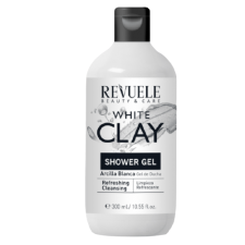 White Clay Shower Gel – Освежувачки гел за туширање со бела глина (каолин) 300ml