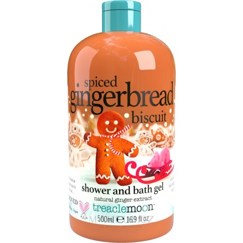 Treaclemoon Spiced Gingerbread Biscuit Shower & Bath Gel Special Edition - Гел за туширање 500ml