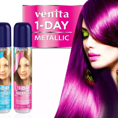 1-DAY COLORURING HAIR SPRAY 3 SPRING GREEN ЗЕЛЕНА НИЈАНСА